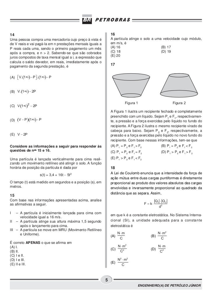 Apostila Engenheiro De Petroleo Junior