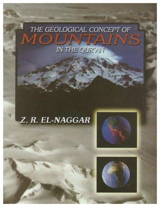 geological concept_of_mountains in Quran