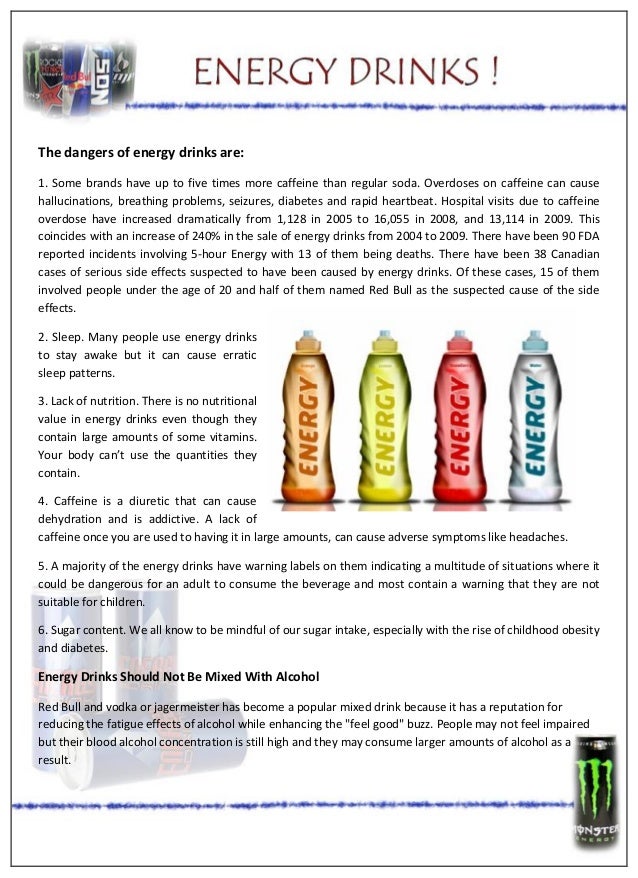 Energy Drinks