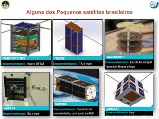 Mission Simulation Lab
HICEE
Alguns dos Pequenos satélites brasileiros
26
 