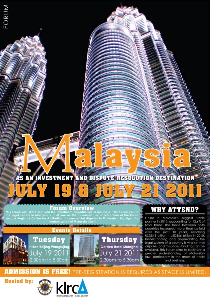 Malaysian Forum On 7 19 Amp 21