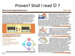 Proven? Shall I read  ?
 