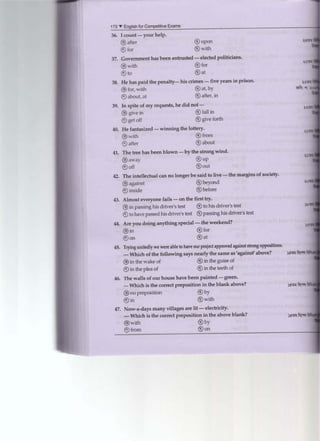 English for competitive exam part 2 compressed