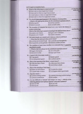 English for competitive exam part 2 compressed