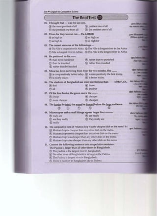 English for competitive exam part 2 compressed