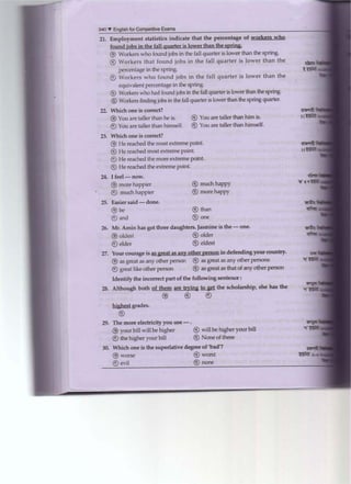 English for competitive exam part 2 compressed