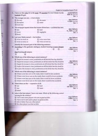 English for competitive exam part 2 compressed