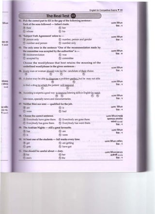 English for competitive exam part 2 compressed