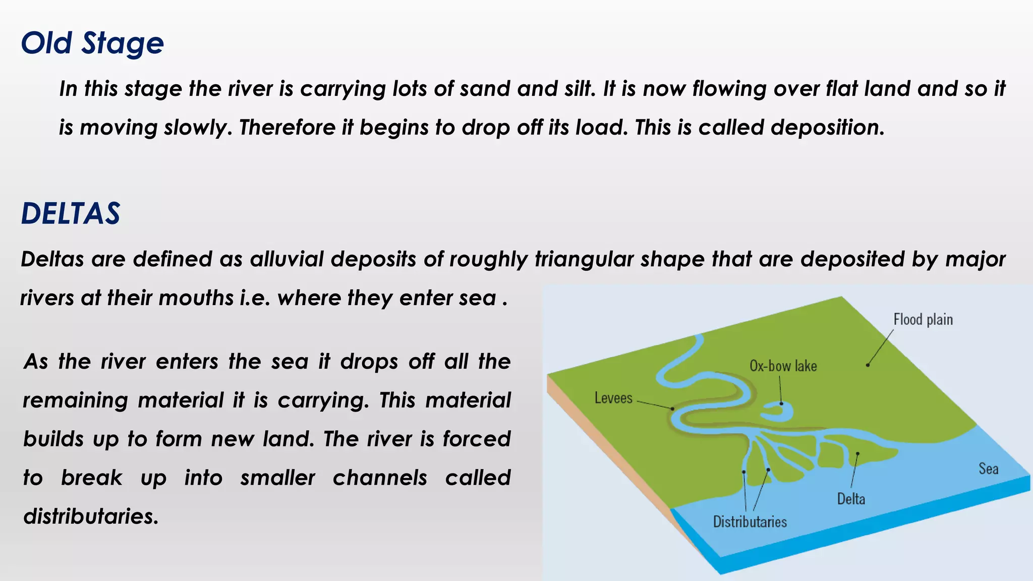River Stages And Delta Formation PDF