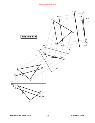 Engg drawing-i-tutorial-solution | PDF