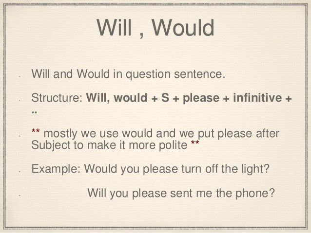 request example of sentence verbs Modal request example of sentence verbs Modal