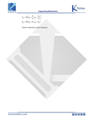 Kcf Notes Math Engg maths k notes(4) | PDF