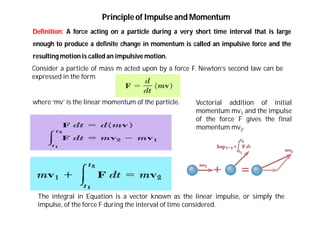 Impulse Loading Equation Engineering mechanics by A.Vinoth Jebaraj | PDF