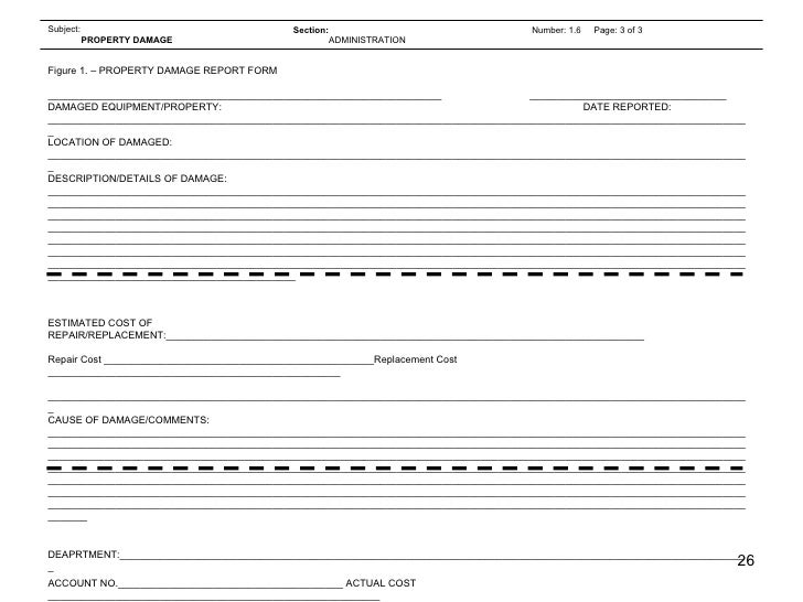 engineering sop hotel guest incident report form