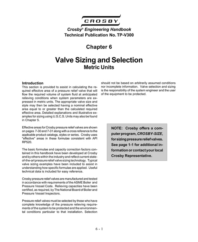 Eng handbook crosby pressure relief valve engineering handbook