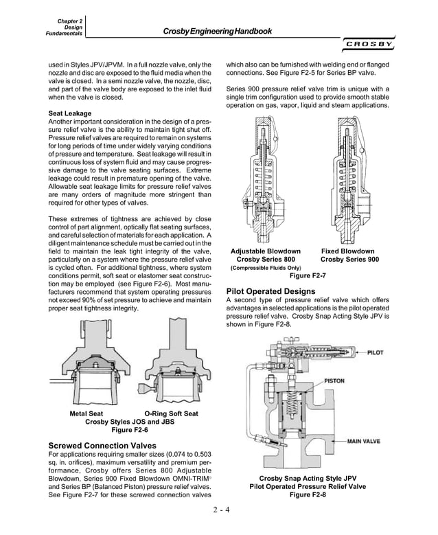 Eng handbook crosby pressure relief valve engineering handbook