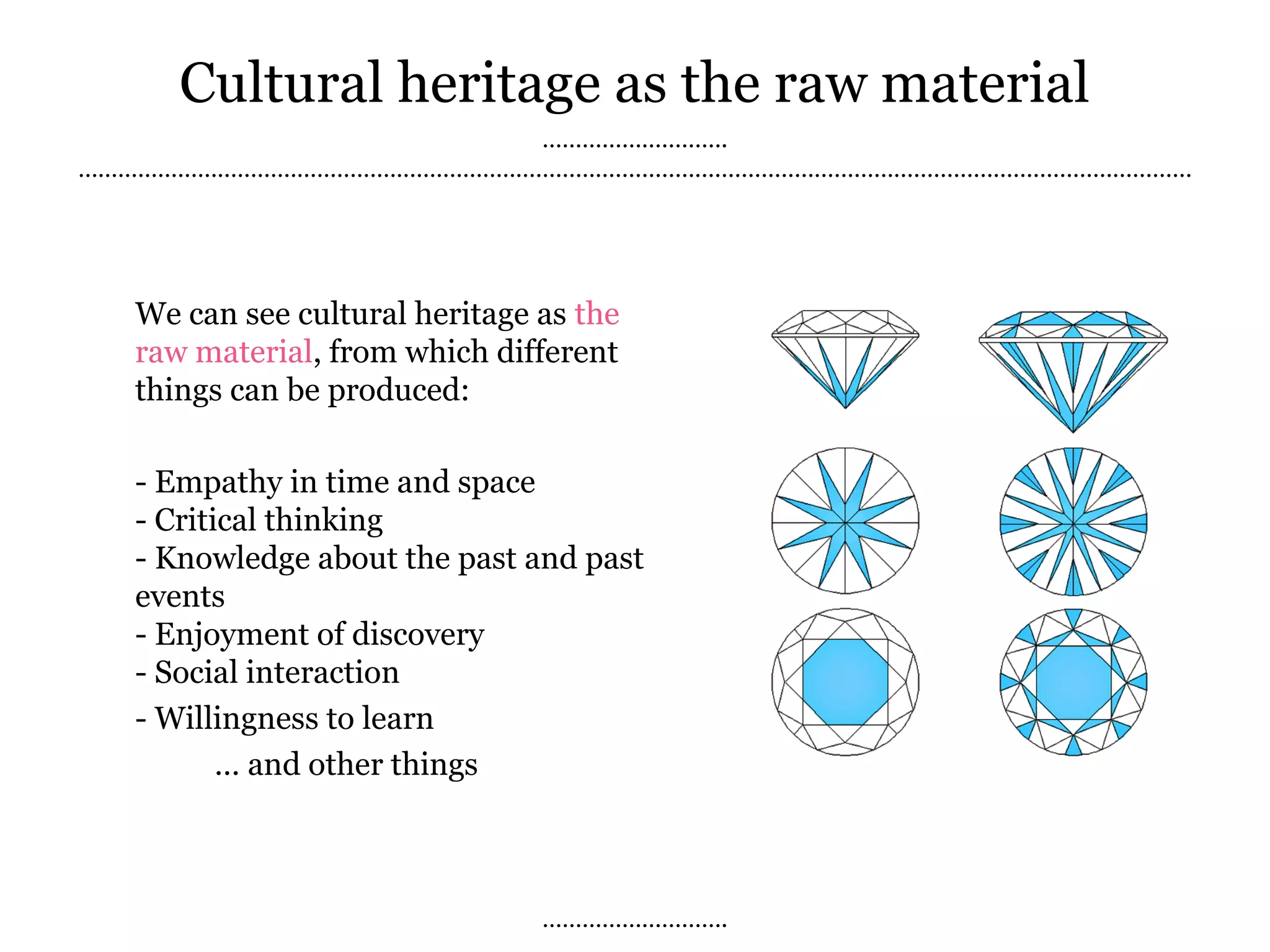 Heritage & Creative Learning Framework (by Anna Hansen) | PPT | Museums ...