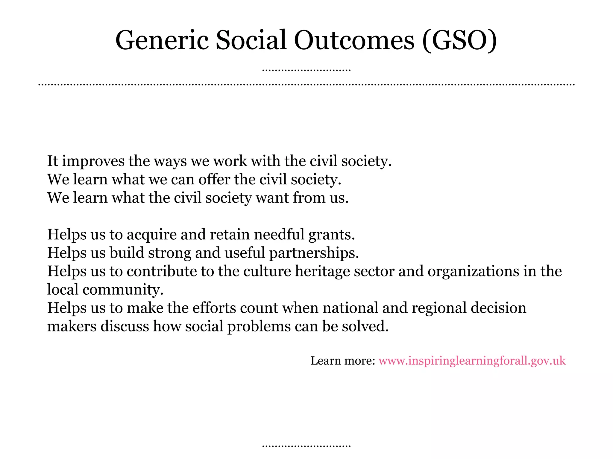 Heritage & Creative Learning Framework (by Anna Hansen) | PPT | Museums ...