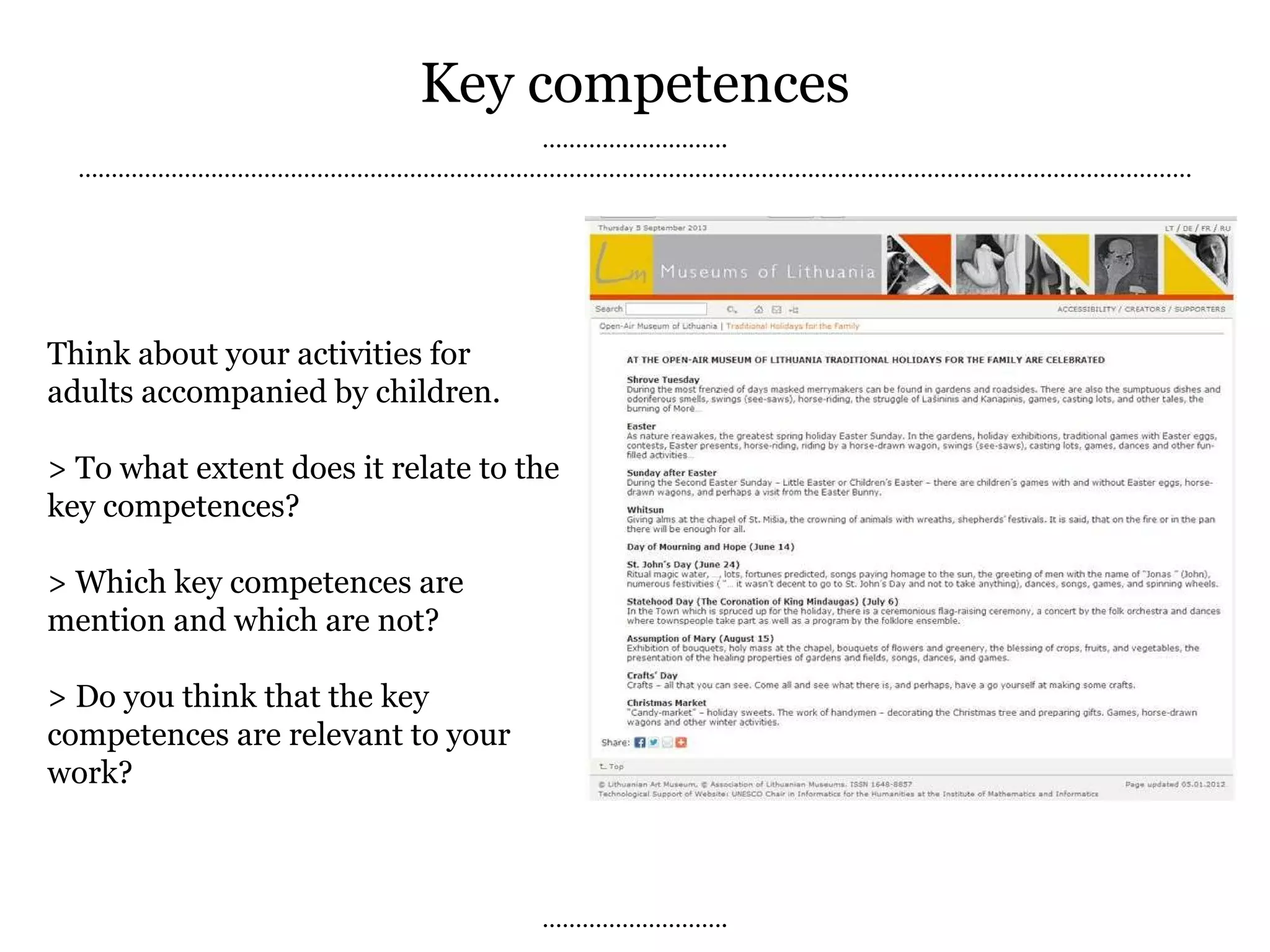 Heritage & Creative Learning Framework (by Anna Hansen) | PPT | Museums ...