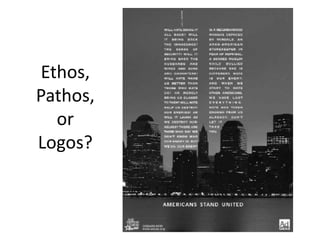 Ethos,
Pathos,
or
Logos?

 