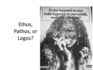 Ethos,
Pathos, or
Logos?

 