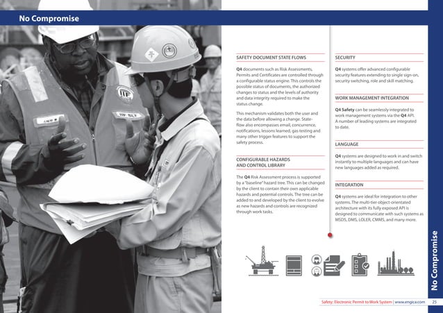 Permit Example Issow Engica Q4 Safety brocure - Permit to Work - ISSOW | PDF