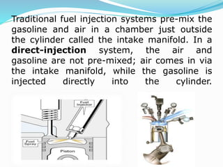 Mixtured Fuel Injection Engine | PPTX