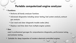 Engine System Analyzer Engine analyzer l.pptx very usefull for engineering | PPTX