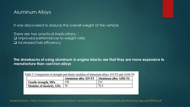 Engine Block Manufacturing Process