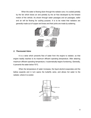 Report of Engine Cooling & Exhaust System | PDF