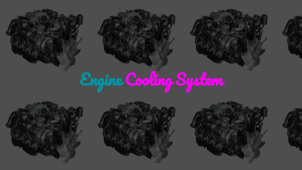 Engine cooling system IC engines