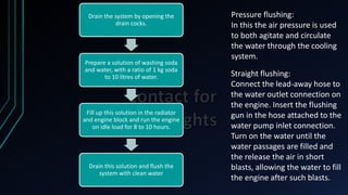 Draining Radiator Engine Engine Cooling System (ppt).pptx
