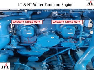 6/7/2023 33
LT & HT Water Pump on Engine
 