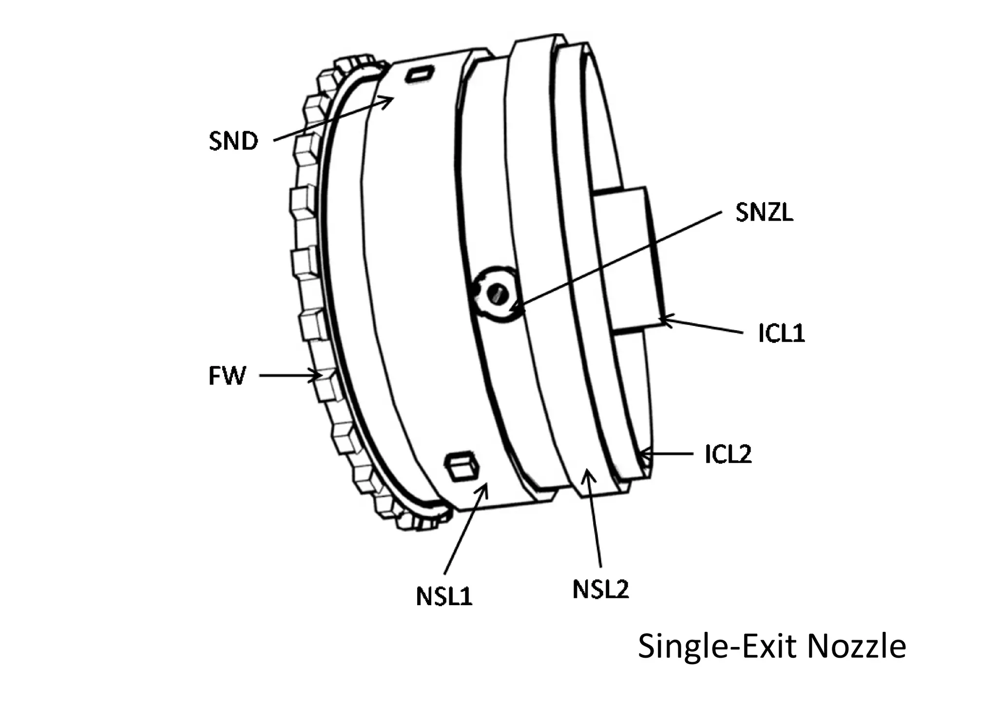 Single-Exit Nozzle
 
