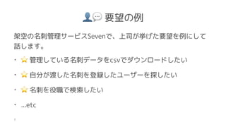 !"
Ҫ
ܿդ̹`ӥSevenǡ˾Ҫˤ
Ԓޤ
?
?
Ƥ̥ǩ`csvǥ`ɤ
?
?
Է֤ɤ̤h``̽
?
?
̤Ǘ
? ...etc
7
 
