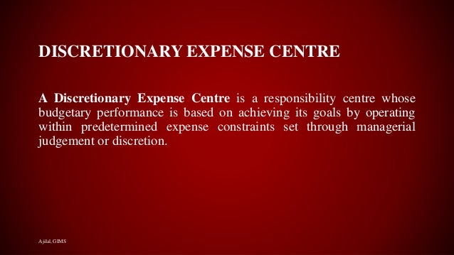 Engineered Discretionary And Committed Costs