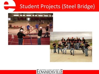 Student Projects (Steel Bridge)
 