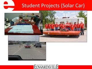 Student Projects (Solar Car)
 