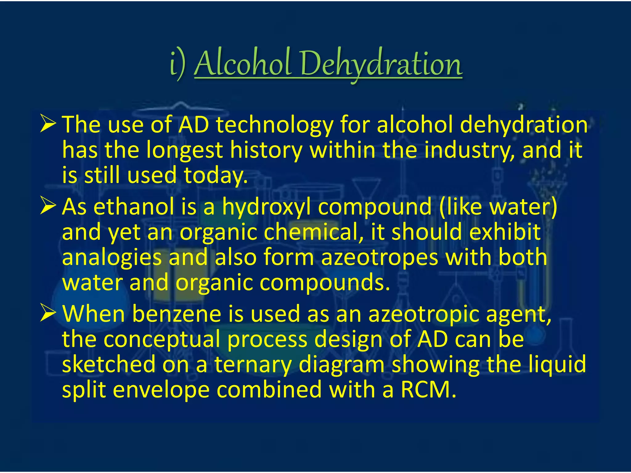 Azeotropic Distillation PPT