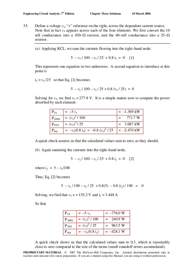 analisis de circuitos en ingenieria hayt solucionario completo