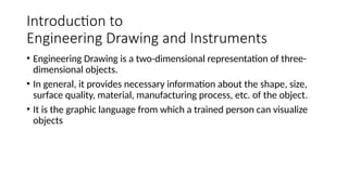 Engineering-Drawing-1. For first year Engineering Student | PPTX