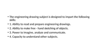 Engineering-Drawing-1. For first year Engineering Student | PPTX