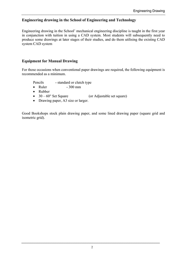 Engineering drawingcoursebook PDF