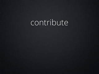 contribute

 