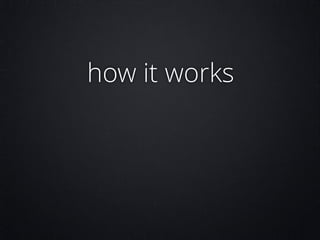 how it works

 