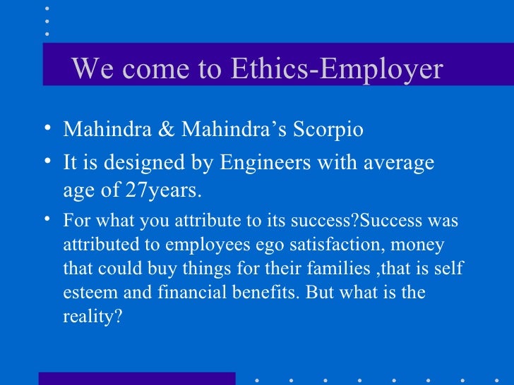 ethical employer This page describes how global ethics university can provide the business ethics training, ethics courses, and ethics solution for companies worldwide. ethical employer This page describes how global ethics university can provide the business ethics training, ethics courses, and ethics solution for companies worldwide.