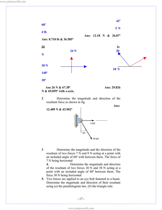 Engineering Mechanics Notes Pdf