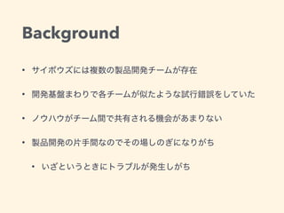 Background
•
•
•
•
•
 