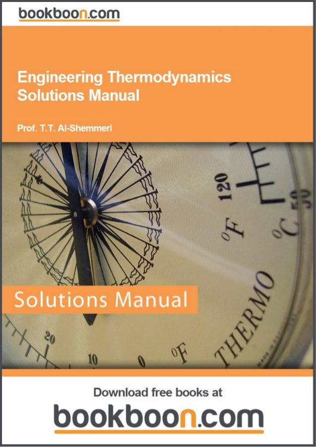 Engineering Thermodynamics Solutions Manual
