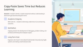 Engineering Ethics: Risks and Responsibilities of Copy-Pasting Code | PPTX